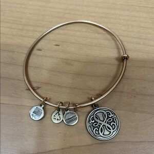 BOGO FREE • Gold Charm Bangle Bracelet
